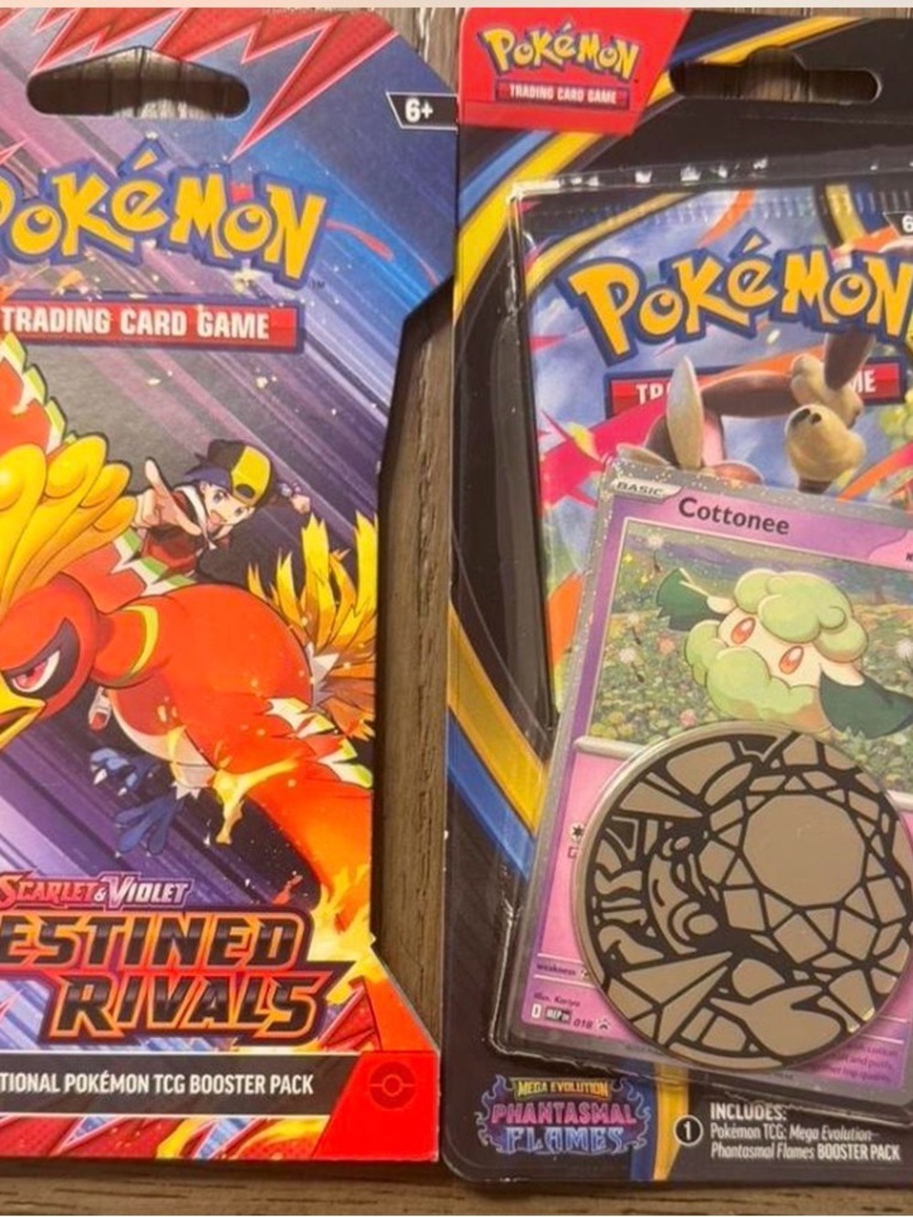 Pokemon Booster Pack Backing Cards - Black, Red, Purple
